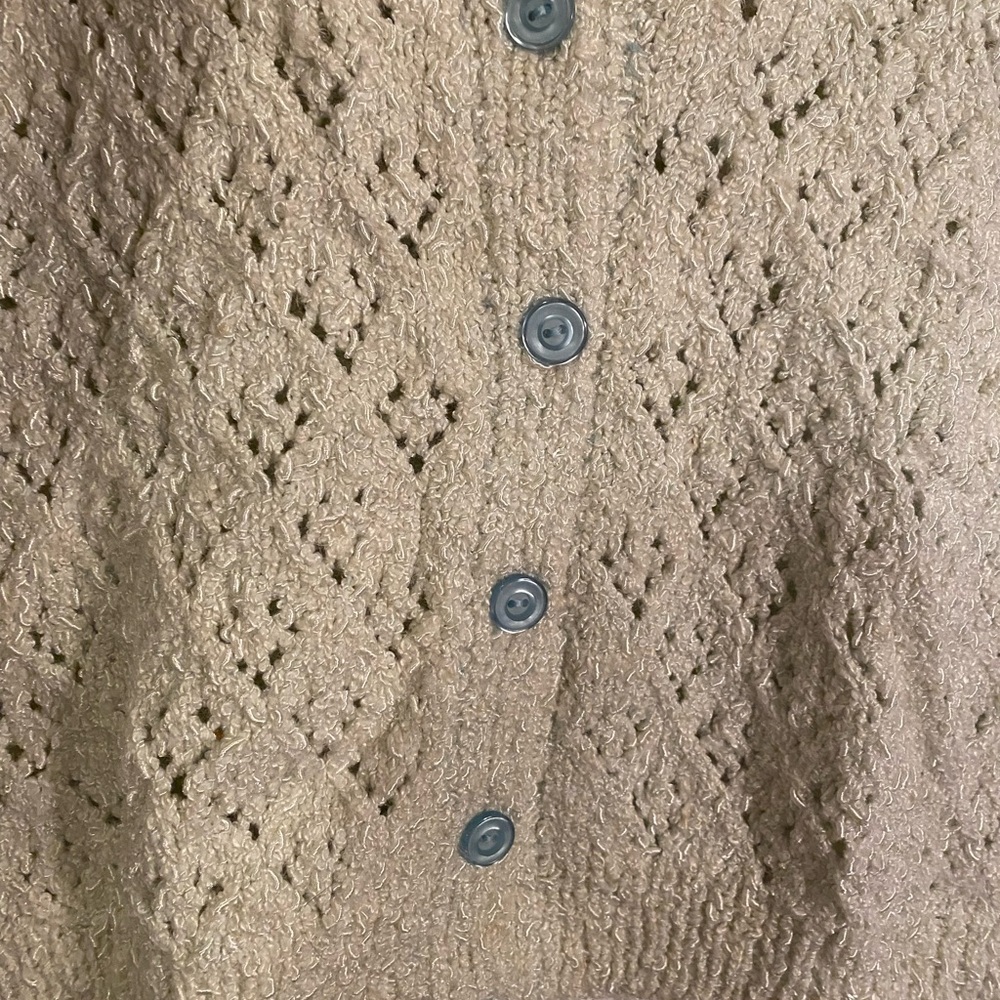 Vintage handmade Knit Sweater Vest - Picture 3 of 5
